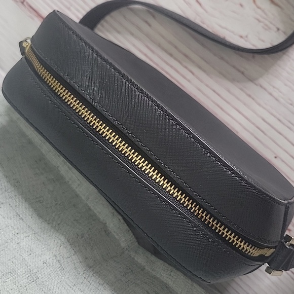 Kate Spade Black Saffiano Leather Crossboy Bag - Picture 3 of 8